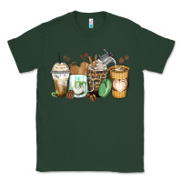 Sports Green latte coffee cups Classic Tee - Zillion Design Studio
