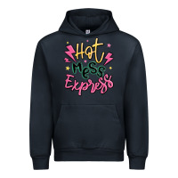 Navy hot mess express Urban Hoodie - MaliasSmallBusiness