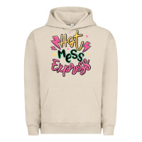 Pigment French Oak hot mess express Urban Hoodie - MaliasSmallBusiness