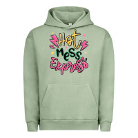 Pigment Oil Green hot mess express Urban Hoodie - MaliasSmallBusiness