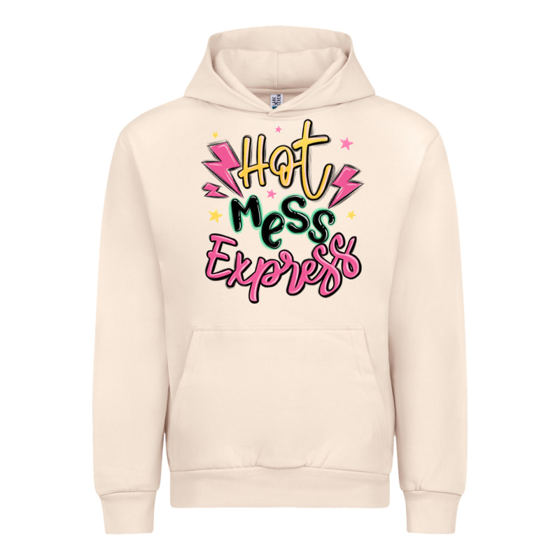 Hot Mess Express Urban Hoodie by MaliasSmallBusiness | Teevron
