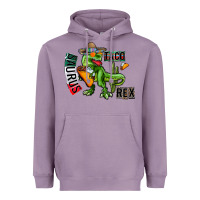 Lavender taco saurus rex Heavyweight Hoodie - CowhideDigitalArt