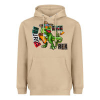 Mushroom taco saurus rex Heavyweight Hoodie - CowhideDigitalArt