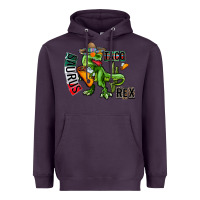 Plum taco saurus rex Heavyweight Hoodie - CowhideDigitalArt