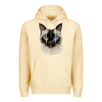 Pina Colada siamese face Premium Hoodie - LillyAllenDesigns