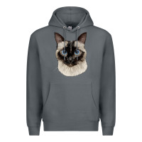 Rock siamese face Premium Hoodie - LillyAllenDesigns