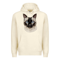 Sandshell siamese face Premium Hoodie - LillyAllenDesigns