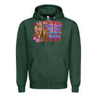 Sports Green sorry ladies my heart belongs to mommy highland cow and calf Zipper Hoodie - RanaPortraitStore