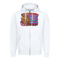 White sorry ladies my heart belongs to mommy highland cow and calf Zipper Hoodie - RanaPortraitStore
