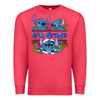 Cardinal preview flower stitch 6 th grade Premium Sweatshirt - AdoDesignShop