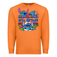 Carrot preview flower stitch 6 th grade Premium Sweatshirt - AdoDesignShop