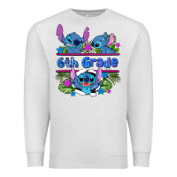 Preview Flower Stitch 6 Th Grade Premium Sweatshirt | Teevron
