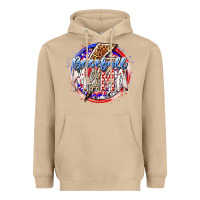 Mushroom baseball mama Heavyweight Hoodie - RacoonDesign