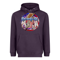 Plum baseball mama Heavyweight Hoodie - RacoonDesign