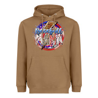 Toasted Coconut baseball mama Heavyweight Hoodie - RacoonDesign