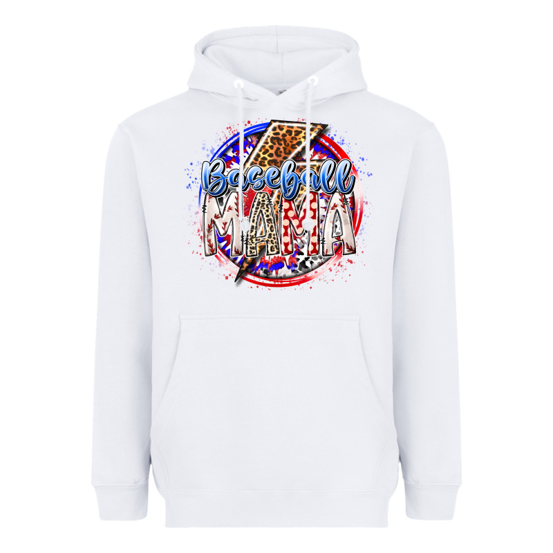 Baseball Mama Heavyweight Hoodie by RacoonDesign | Teevron