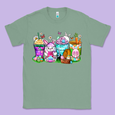 Classic Tee easter coffee cups