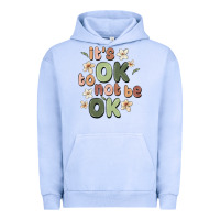 Pigment Grape Ice it's ok to not be ok Urban Hoodie - MaliasSmallBusiness