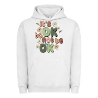 Pigment Lunar Rock it's ok to not be ok Urban Hoodie - MaliasSmallBusiness