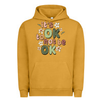 Pigment Peanut Butter it's ok to not be ok Urban Hoodie - MaliasSmallBusiness