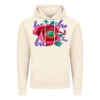 Vintage Artic love balloons and pink valentines telephone Vintage Hoodie - AdoDesignShop