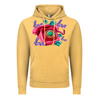 Love Balloons And Pink Valentines Telephone Vintage Hoodie | Teevron