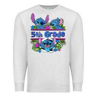 Oatmeal Heather preview flower stitch 5th grade Premium Sweatshirt - AdoDesignShop