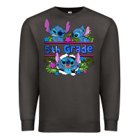 Smoke preview flower stitch 5th grade Premium Sweatshirt - AdoDesignShop