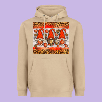 Basketball Gnome Heavyweight Hoodie Designed By Hra Design Shop