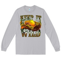 Moon Dust keep it wild western Long Sleeve Tee - texasbilliewilder
