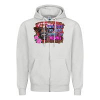 Dove Grey sorry ladies my heart belongs to mommy highland calf Zipper Hoodie - RanaPortraitStore