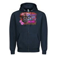 Navy sorry ladies my heart belongs to mommy highland calf Zipper Hoodie - RanaPortraitStore