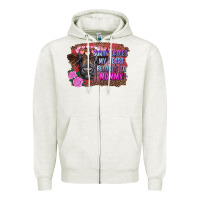 Oatmeal Heather sorry ladies my heart belongs to mommy highland calf Zipper Hoodie - RanaPortraitStore