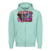 Seafoam sorry ladies my heart belongs to mommy highland calf Zipper Hoodie - RanaPortraitStore