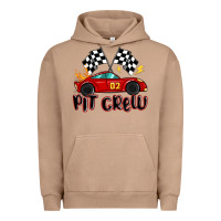 Pigment Burro pit crew boys birthday race car Urban Hoodie - MaliasSmallBusiness