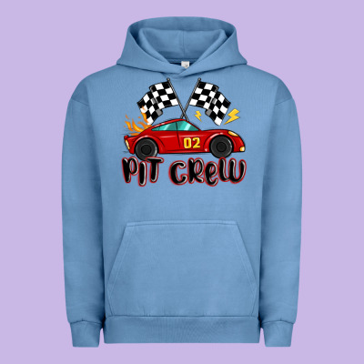 Pit Crew Boys Birthday Race Car Urban Hoodie Designed By Maliassmallbusiness
