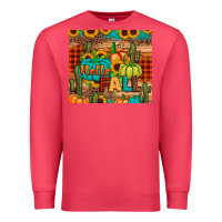 Cardinal hello fall pumpkin Premium Sweatshirt - JahusDesignShop