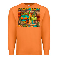 Carrot hello fall pumpkin Premium Sweatshirt - JahusDesignShop