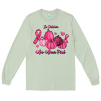 Matcha In October We Wear Pink Pumpkins Long Sleeve Tee - RanaPortraitStore
