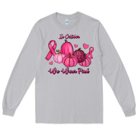 Moon Dust In October We Wear Pink Pumpkins Long Sleeve Tee - RanaPortraitStore