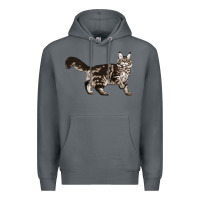 Rock Maine Coon Cat Premium Hoodie - LillyAllenDesigns