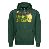 Sports Green when life gives you lemons add sugar tbw Zipper Hoodie - texasbilliewilder