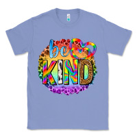 Colony Blue be kind with heart ballons Classic Tee - texasbilliewilder