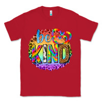 Red be kind with heart ballons Classic Tee - texasbilliewilder