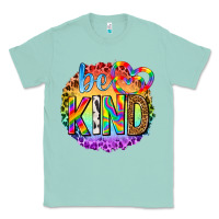 Seafoam be kind with heart ballons Classic Tee - texasbilliewilder