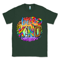Sports Green be kind with heart ballons Classic Tee - texasbilliewilder