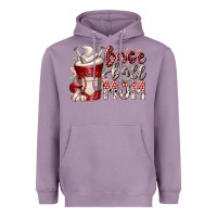 Lavender baseball mom coffee Heavyweight Hoodie - RacoonDesign