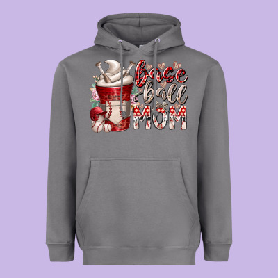 Baseball Mom Coffee Heavyweight Hoodie Designed By Racoondesign