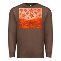 Chestnut orange glitter star Premium Sweatshirt - JahusDesignShop