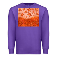 Purple orange glitter star Premium Sweatshirt - JahusDesignShop
